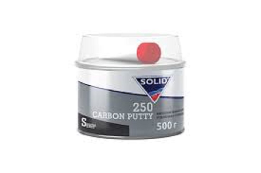 фото Шпатлевка наполнительная усиленная углеволокном 500 гр. SOLID 250 Carbon Putty 