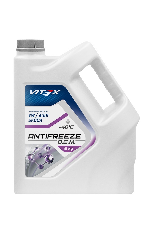 фото Антифриз «Antifreeze Vitex O.E.M. for VW Audi Skoda -40°С» 5кг 