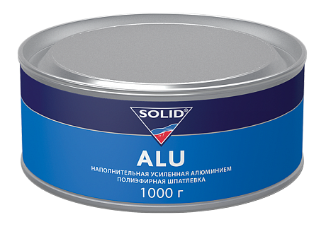 фото Шпатлевка наполнительная усиленная алюминием SOLID Alu Plus 1000 г 