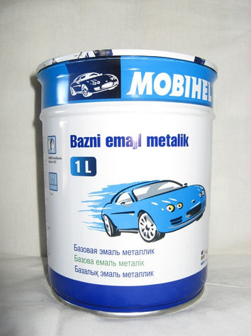 фото Автоэмаль 498 Renault bleu dazurit Mobihel банка 100гр. 