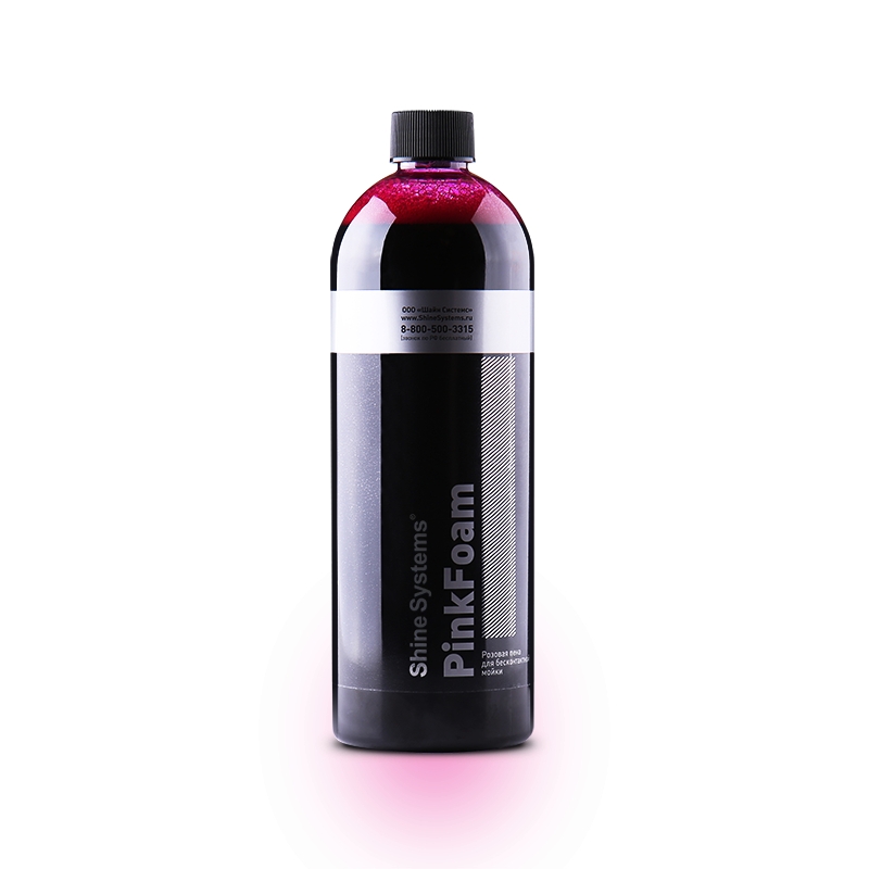 фото Shine Systems PinkFoam - активный шампунь для бесконтактной мойки, 750 мл 