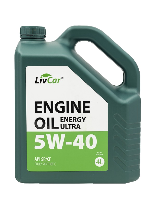 фото Моторное масло LIVCAR ENGINE OIL ENERGY ULTRA 5W-40 API SP/CF 4л 
