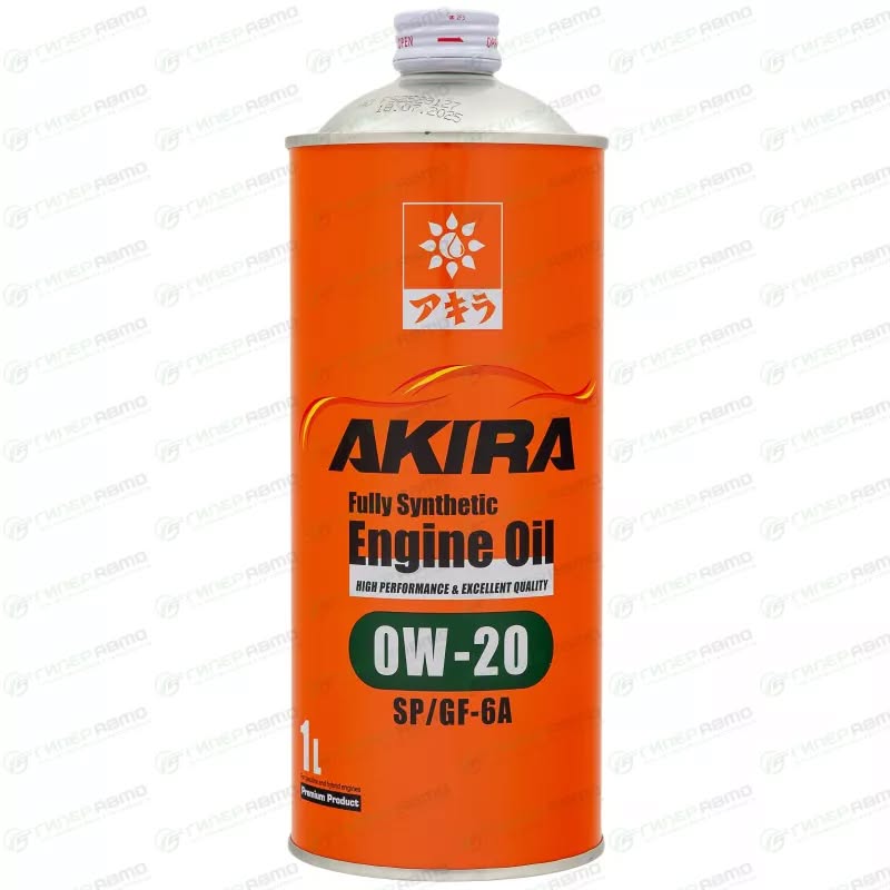 фото Моторное масло AKIRA Engine OIL FS 0W-20 SP/GF-6A 1л 
