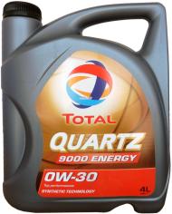 фото Моторное масло Total Quartz 9000 ENERGY 0W-30 4л. 