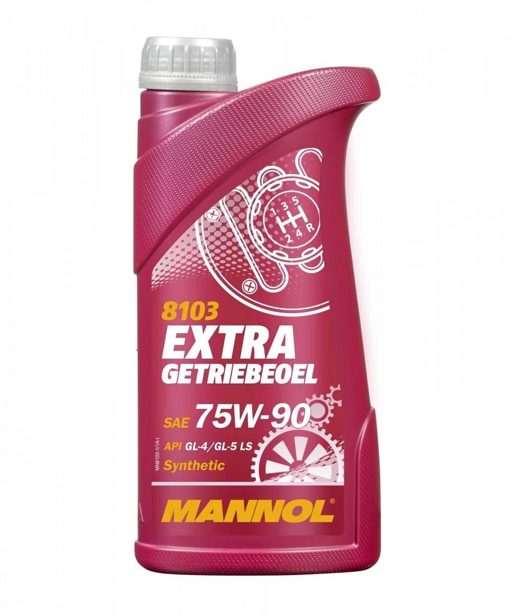фото Трансмиссионное масло Mannol Extra Getriebeoel GL-4/GL-5 75W-90 1л. 8103 