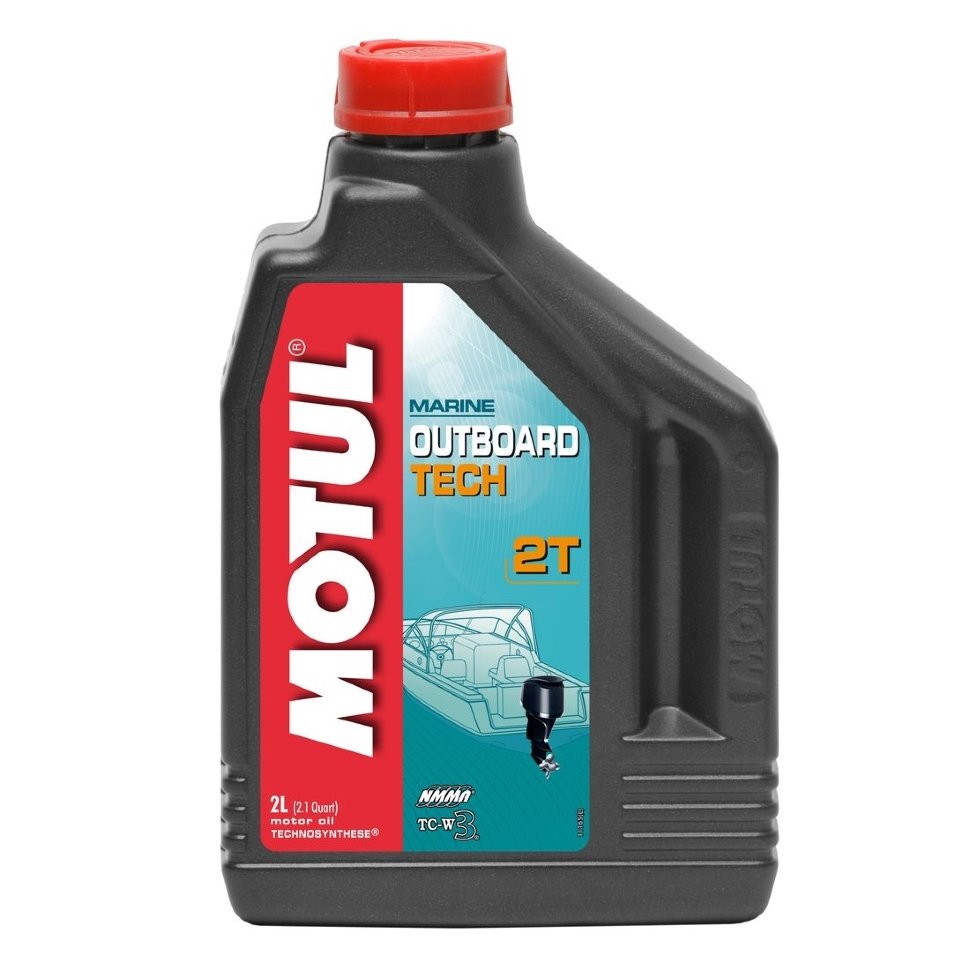 фото Моторное масло MOTUL Outboard TECH 2T 2л 