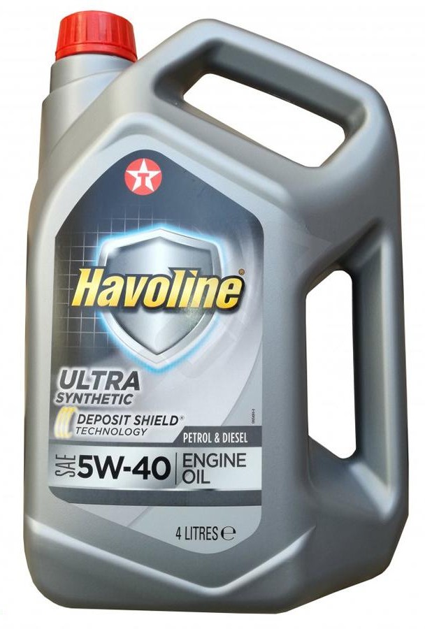 фото Моторное масло TEXACO Havoline Ultra 5W-40 4л 