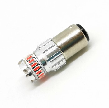 фото Светодиодная лампа 1157(P21/5W)-2F23-21SMD RED 