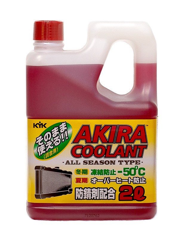 фото Антифриз Akira Coolant -40 красный 2л. 