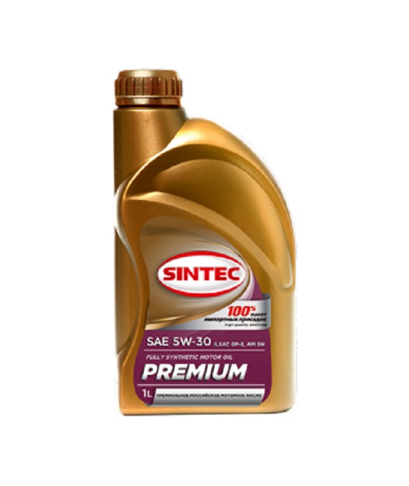 фото Моторное масло SINTEC PREMIUM SAE 5W-30 ILSAC GF-5 API SN 1л 