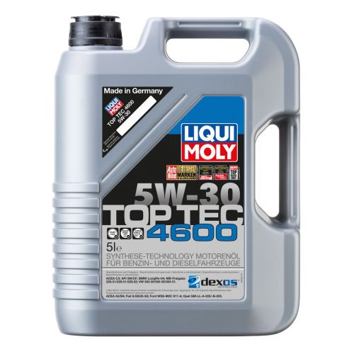 фото Моторное масло Liqui Moly Top Tec 4600 5W-30 SN/CF 5л 