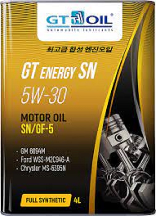 фото Моторное масло GT Oil Energy 5W-30  SN/ GF-5 4л. 