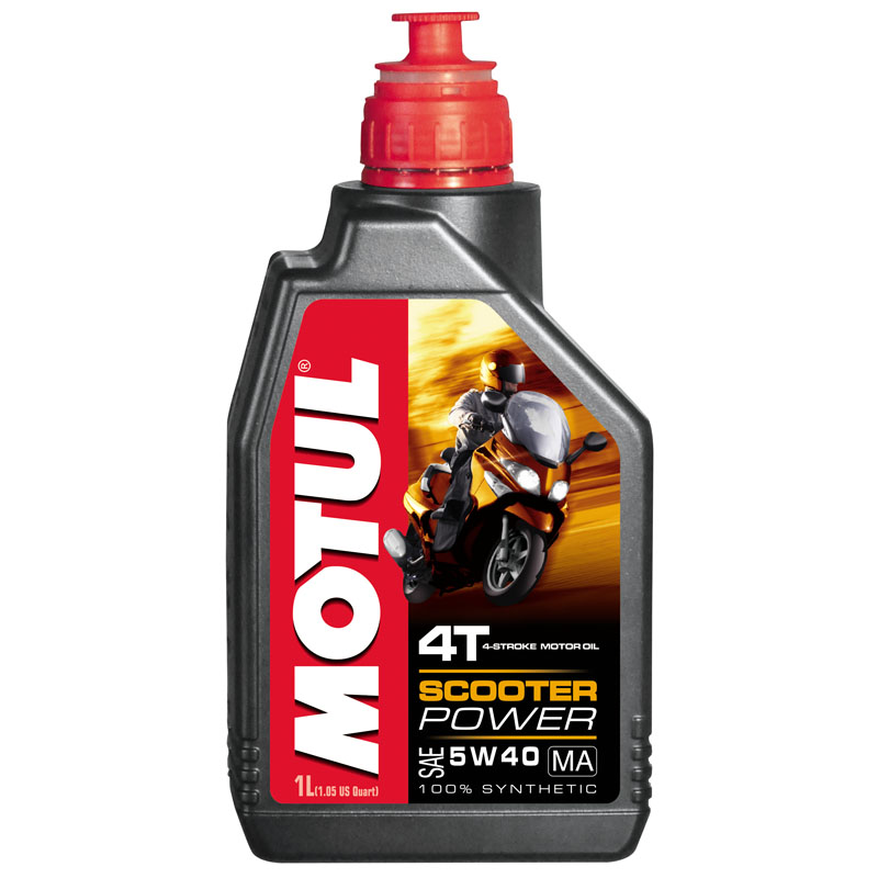 фото Моторное масло MOTUL Scooter Power 4T 5W-40 1л 
