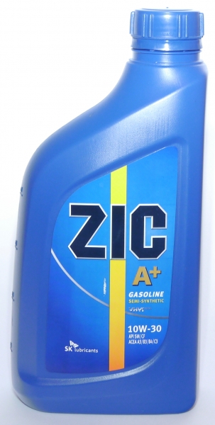 фото Моторное масло ZIC A Plus 10W-30 SM 1л. 