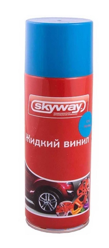 фото Жидкая резина SKYWAY синяя 400 мл. 