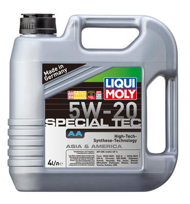 фото Моторное масло Liqui Moly Leichtlauf Special AA 5W-20 SM ILSAC 4л 