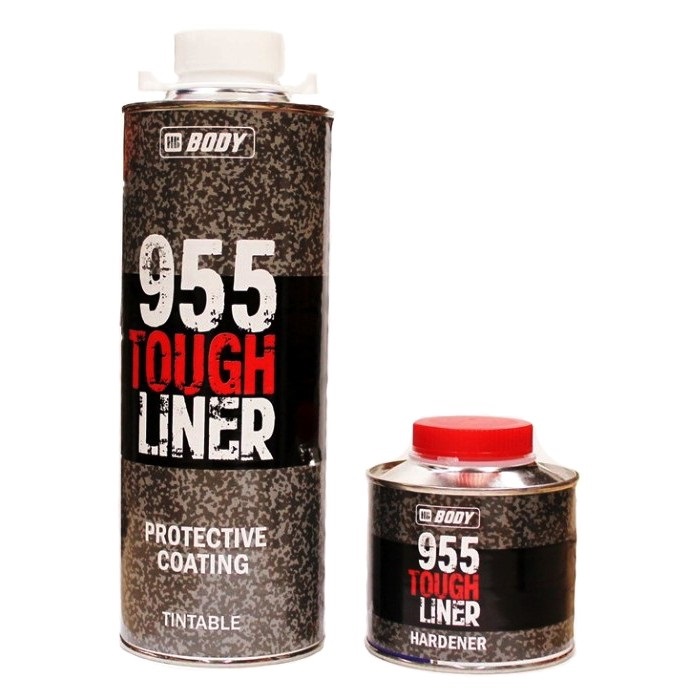 фото Защитное покрытие сверхпрочное 600+200 Body Tough Liner 955 коллер. 