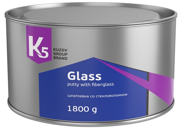 фото Шпатлевка К5 Glass со стекловолокном 1800 г 