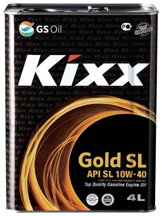 фото Моторное масло KIXX Gold SL 10W-40 SL/CF 4л 