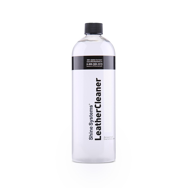 фото Shine Systems LeatherCleaner Деликатный очиститель кожи, 750 мл 