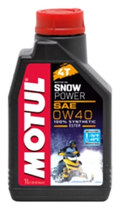 фото Моторное масло MOTUL Snowpower 4T 0W-40 1л 