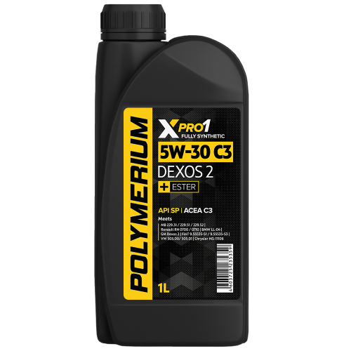 фото Моторное масло POLYMERIUM XPRO1 5W-30 C3 DEXOS2 1L 