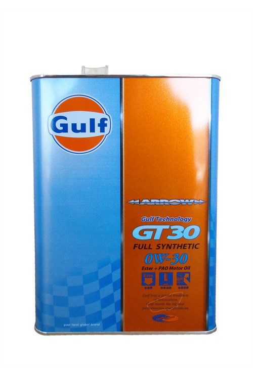 фото Моторное масло GULF Arrow GT 30 SAE 0W-30 4л 