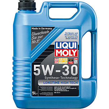 фото Моторное масло Liqui Moly Longtime High Tech 5W-30 SM/CF 5л 
