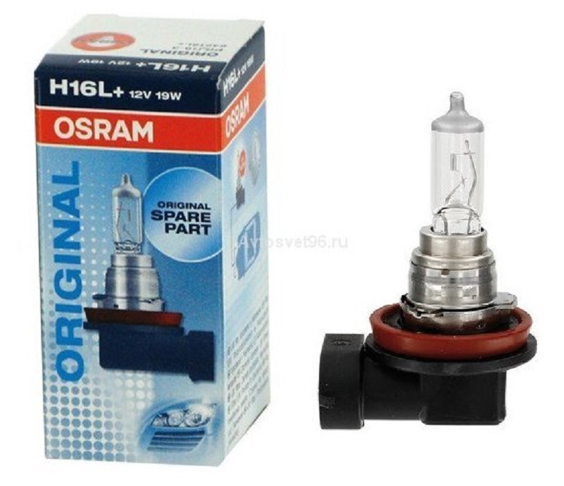 фото Автолампа OSRAM H16 12V-19W 64219L+ 