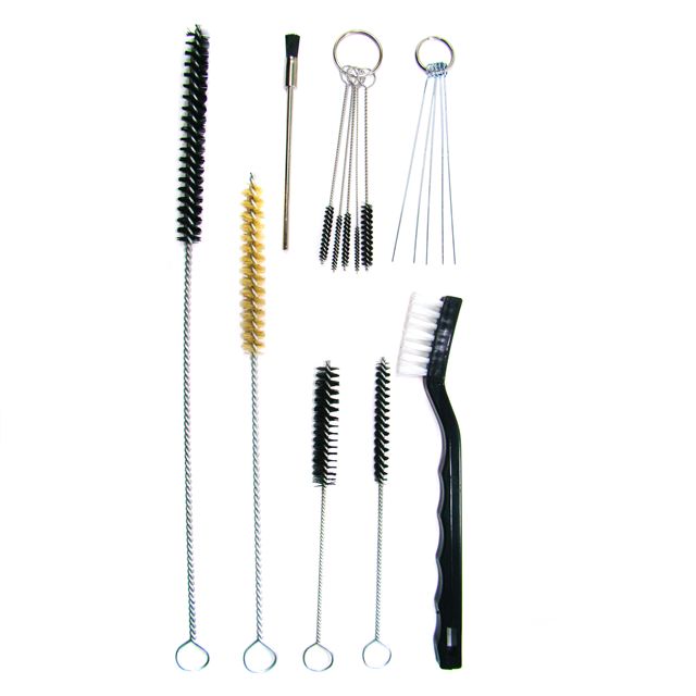 фото Комплект щеток для чистки краскопульта 16пр. Русский Мастер 