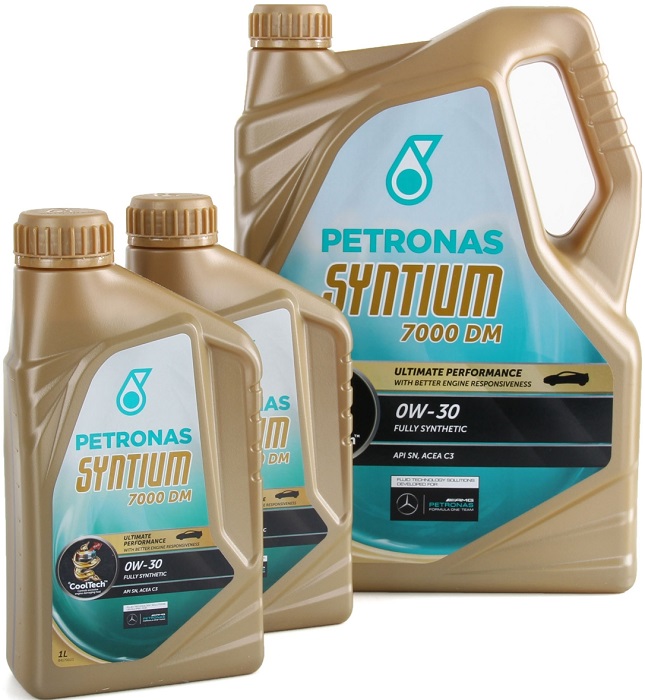 фото Моторное масло Petronas syntium 7000 DM 0W-30 4л 