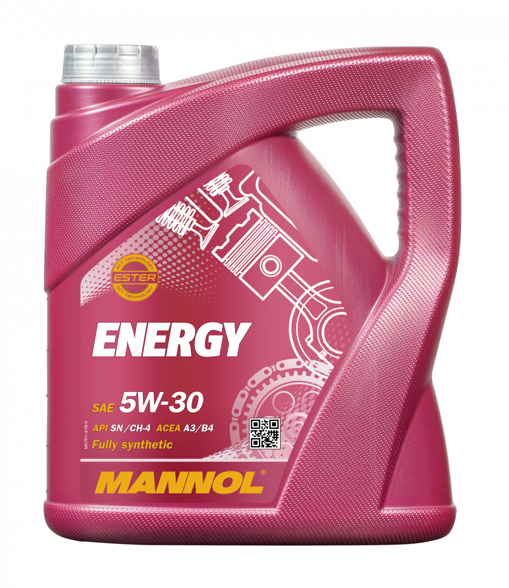 Картинка Моторное масло MANNOL Energy 5W-30 7511, 4л 