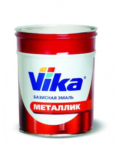 фото Vika Автоэмаль металлик 8000 базовая черная 0,9 кг 