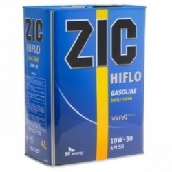 фото Моторное масло ZIC HIFLO 10W-30 SH 4л. 