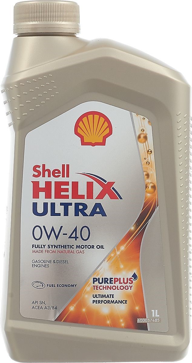 фото Моторное масло Shell Helix Ultra 0W-40 1л 