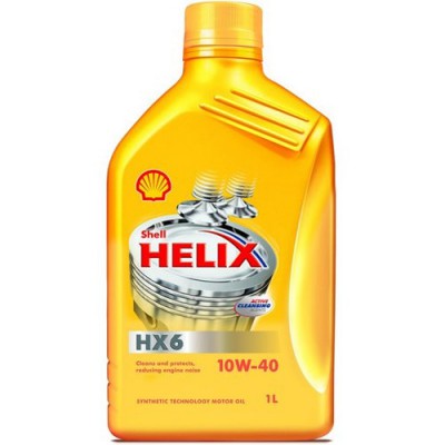 фото Моторное масло Shell Helix HX6 10W-40 1л. 