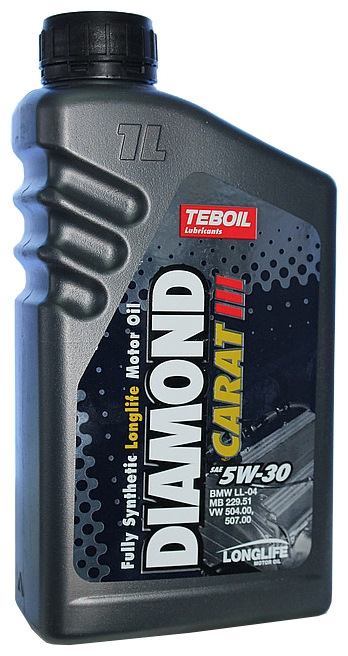 фото Моторное масло TEBOIL DIAMOND CARAT III 5W-30 1 л (Финляндия) 