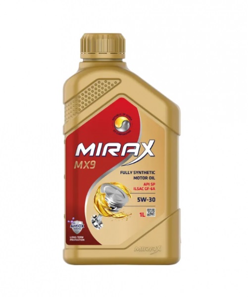 фото Моторное масло Mirax MX9 5W-30 SP GF-6A 1л 