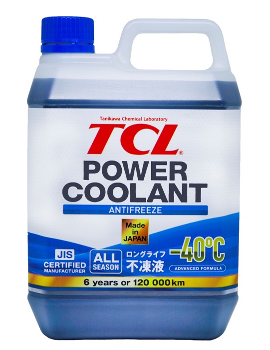 фото Антифриз TCL power coolant -40C синий 2л, длительного действия 