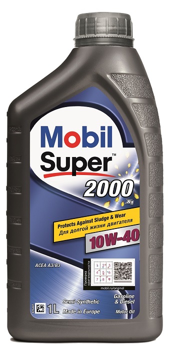 фото Моторное масло MOBIL Super 2000 X1 10W-40 1л 