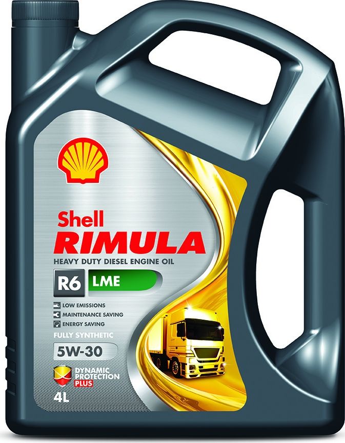 фото Моторное масло Shell Rimula R6 LME 5W-30 4л 