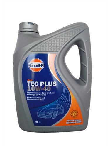 фото Моторное масло GULF TEC Plus SAE 10W-40 4л 