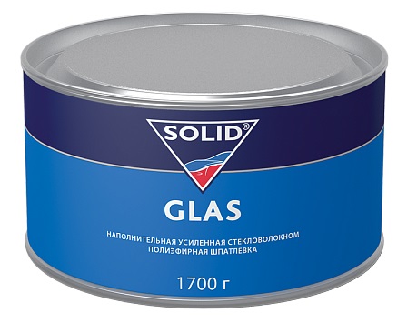 фото Шпатлевка наполнительная усиленная стекловолокном SOLID Glas 1700 г 