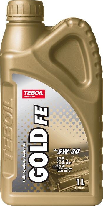 фото Моторное масло TEBOIL GOLD FE 5W-30 1л (Россия, Торжок) 