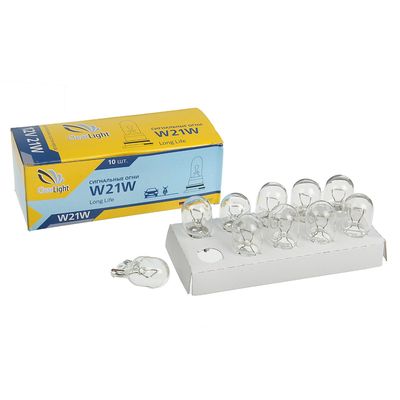 фото Автолампа ClearLight W21W 12V 2шт 