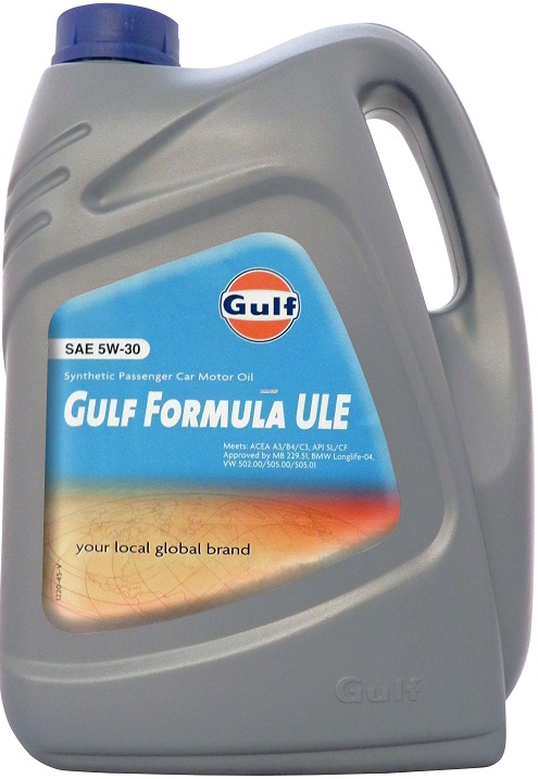 фото Моторное масло GULF Formula ULE SAE 5W-30 4л 