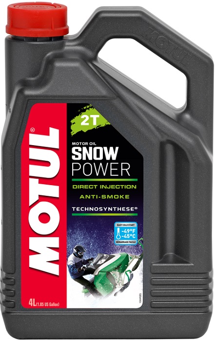 фото Моторное масло MOTUL Snowpower 2T 4л 