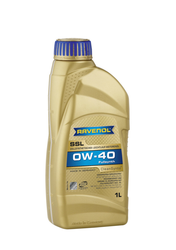 фото Моторное масло RAVENOL Super Synthetik Oel SSL SAE 0W-40 1л 