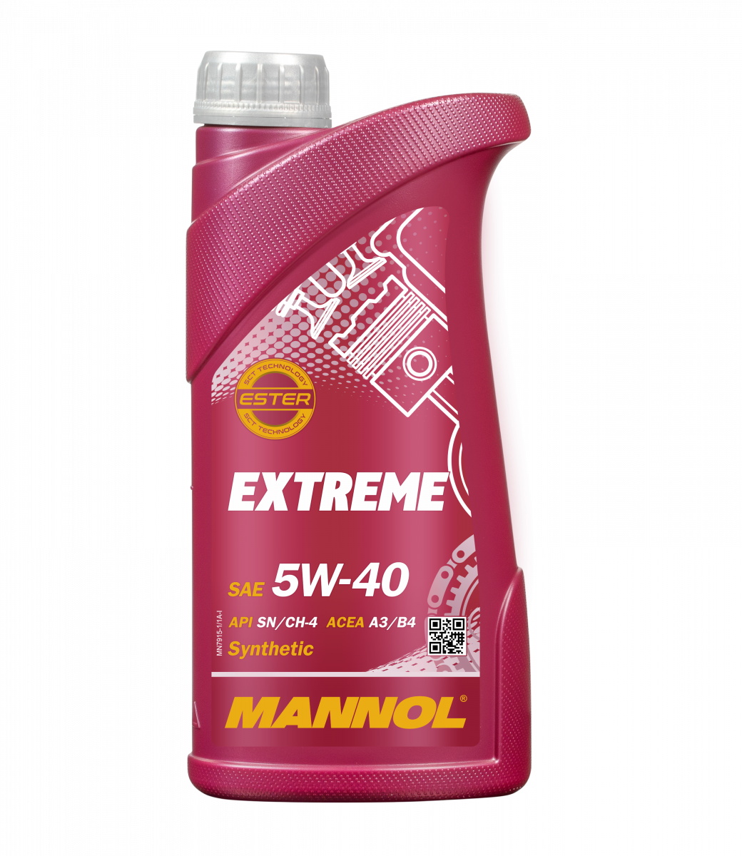 фото Моторное масло MANNOL Extreme 5W-40 7915, 1л 