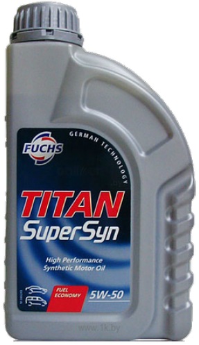 Картинка Моторное масло FUCHS TITAN Supersyn 5W-50 5L  